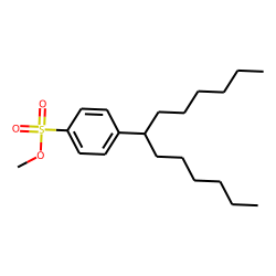 Benzenesulphonic acid, 4-(7-tridecyl)-, methyl ester