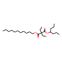 Diethylmalonic acid, hept-4-yl undecyl ester