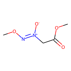 1-Methoxycarbonylmethyl-2-methoxydiazen-1-oxide