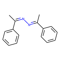 Ethanone, 1-phenyl-, (1-phenylethylidene)hydrazone
