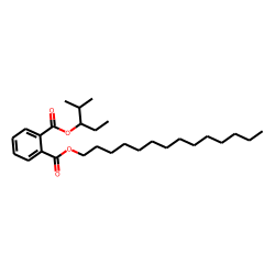 Phthalic acid, 2-methylpent-3-yl tetradecyl ester