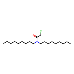 Chloroacetamide, N,N-dinonyl-