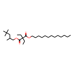 Diethylmalonic acid, tridecyl 2,4,4-trimethylpentyl ester
