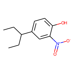 Phenol, 4-(1-ethylpropyl)-2-nitro