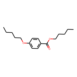 Benzoic acid, 4-pentyloxy-, pentyl ester