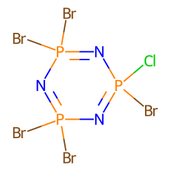1,3,5,2,4,6-Triazatriphosphorine, 2,2,4,4,6-pentabromo-6-chloro-2,2,4,4,6,6-hexahydro-