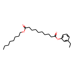 Sebacic acid, 3-ethylphenyl octyl ester