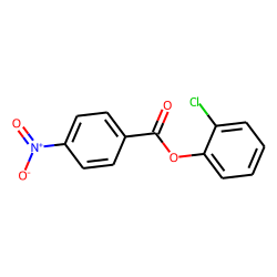 4-Nitrobenzoic acid, 2-chlorophenyl ester