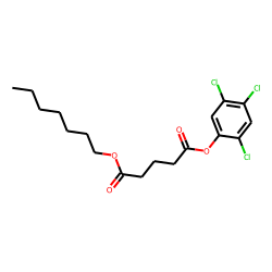 Glutaric acid, heptyl 2,4,5-trichlorophenyl ester