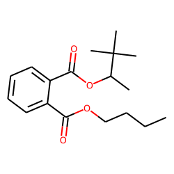 Phthalic acid, butyl 3,3-dimethylbut-2-yl ester