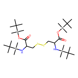 L-Cystine, N,N1-bis(tert-butyldimethylsilyl)-, bis(tert-butyldimethylsilyl) ester