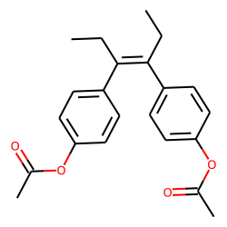 [4-[(E)-2-(4-Acetoxyphenyl)-1-ethyl-but-1-enyl]phenyl] acetate
