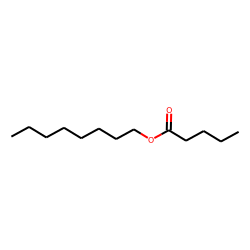 Pentanoic acid, octyl ester