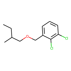 2,3-Dichlorobenzyl alcohol, 2-methylbutyl ether