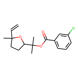 2-(5-Methyl-5-vinyltetrahydrofuran-2-yl)propan-2-yl 3-chlorobenzoate