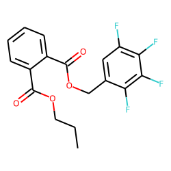 Phthalic acid, propyl 2,3,4,5-tetrafluorobenzyl ester