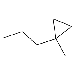 Cyclopropane, 1-methyl-1-propyl