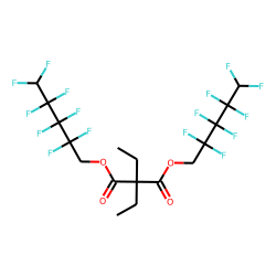 Diethylmalonic acid, di(2,2,3,3,4,4,5,5-octafluoropentyl) ester