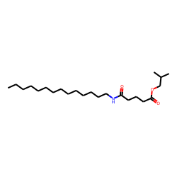 Glutaric acid, monoamide, N-tetradecyl-, isobutyl ester