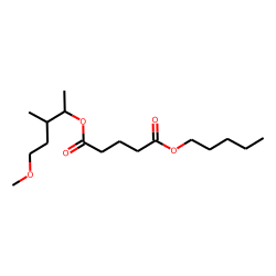Glutaric acid, 5-methoxy-3-methylpent-2-yl pentyl ester
