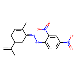 2-Cyclohexen-1-one, 2-methyl-5-(1-methylethenyl)-, (2,4-dinitrophenyl)hydrazone
