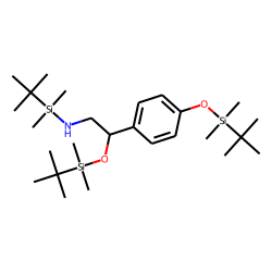 4-(2-tert-Butyldimethylsilylamino-1-t-butyldimethylsilyloxyethyl)phenol, tert-butyldimethylsilyl ether