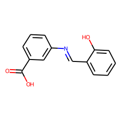 N-Salicylidene-m-aminobenzoic acid