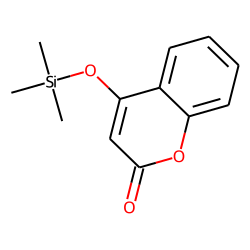 4-Hydroxycoumarin, trimethylsilyl ether