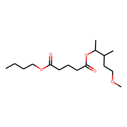 Glutaric acid, butyl 5-methoxy-3-methylpent-2-yl ester