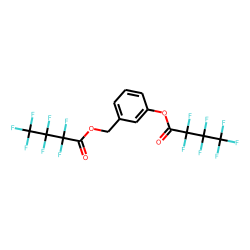 3-Hydroxybenzyl alcohol, bis(heptafluorobutyrate)