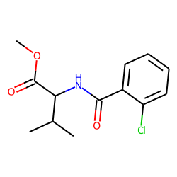 l-Valine, N-(2-chlorobenzoyl)-, methyl ester