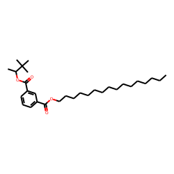 Isophthalic acid, 3,3-dimethylbut-2-yl hexadecyl ester