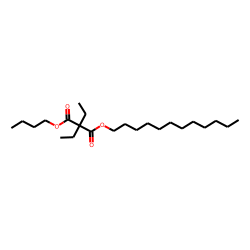 Diethylmalonic acid, butyl dodecyl ester