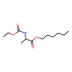 D-Alanine, N-ethoxycarbonyl-, hexyl ester