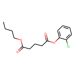 Glutaric acid, butyl 2-chlorophenyl ester