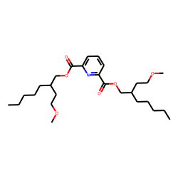 2,6-Pyridinedicarboxylic acid, di(2-(2-methoxyethyl)heptyl) ester
