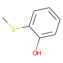 Phenol, 2-(methylthio)-