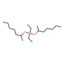 Silane, diethyldi(2-heptyloxy)-