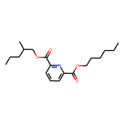 2,6-Pyridinedicarboxylic acid, hexyl 2-methylpentyl ester