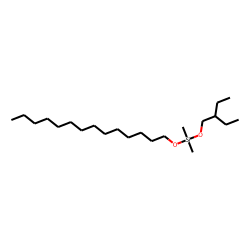 Silane, dimethyl(2-ethylbutoxy)tetradecyloxy-