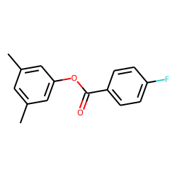 4-Fluorobenzoic acid, 3,5-dimethylphenyl ester