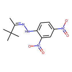 3,3-Dimethyl-2-butanone, 2,4-dinitrophenyl hydrazone