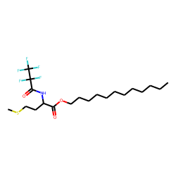 l-Methionine, n-pentafluoropropionyl-, dodecyl ester