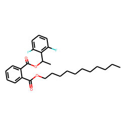 Phthalic acid, 1-(2,6-difluorophenyl)ethyl undecyl ester