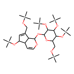 Aucubin, hexakis(trimethylsilyl) ether