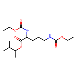 D-Ornithine, N(O,S)-ethoxycarbonyl, (S)-(+)-3-methyl-2-butyl ester