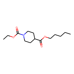 Isonipecotic acid, N-ethoxycarbonyl-, pentyl ester