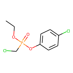 Phosphonic acid, chloromethyl-, p-chlorophenyl ethyl ester