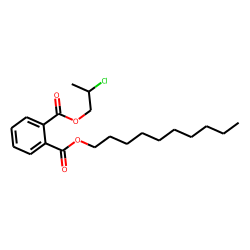 Phthalic acid, 2-chloropropyl decyl ester
