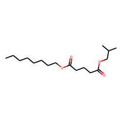 Glutaric acid, isobutyl octyl ester